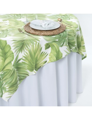 Sobre Toalha de Mesa Redonda Tecido estampado