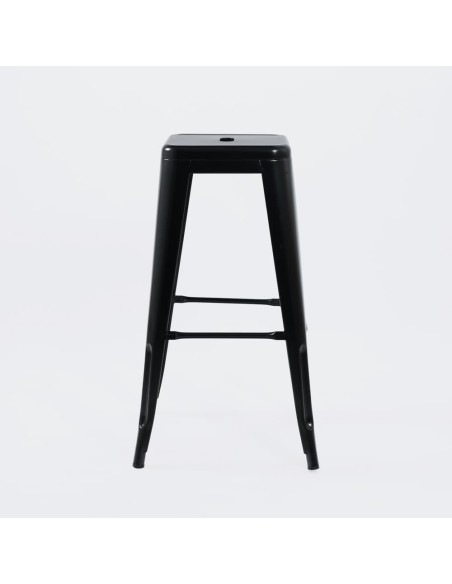 Taburete Tolix Negro