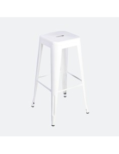 Taburete Tolix Blanco