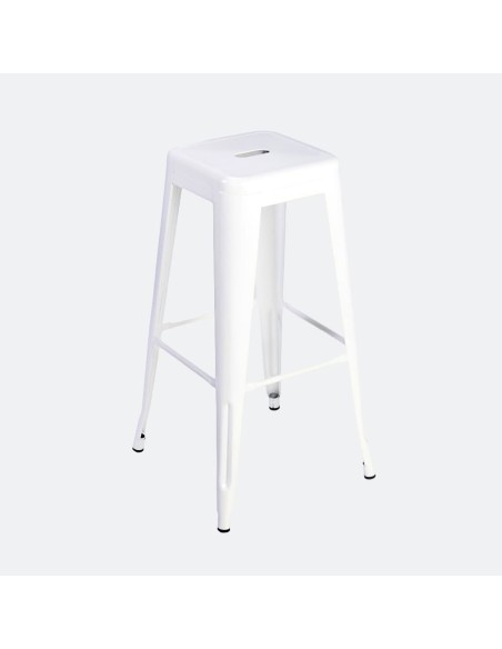 Taburete Tolix Blanco