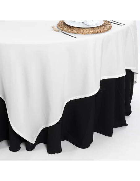 Cubremantel Mesa Redonda Satén