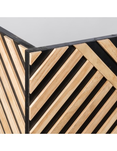 Cabina de madera para DJ