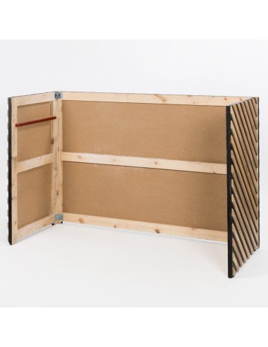 Cabina de madera para DJ