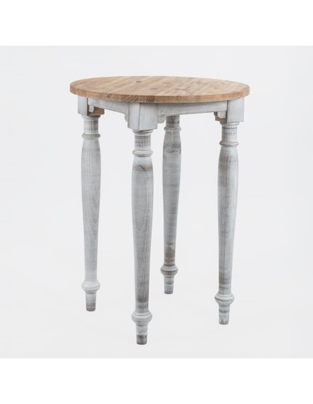 Mesa Alta Redonda Rústica 80x110