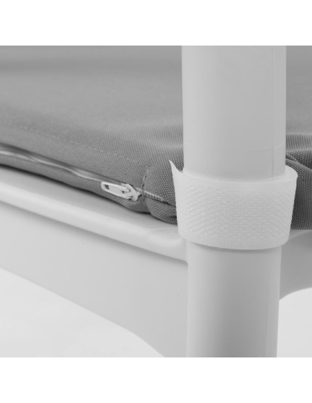 Capa de Almofada com Zíper e Velcro em Tecido Stretch