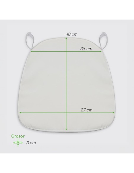 Capa de Almofada com Zíper e Velcro em Tecido Stretch