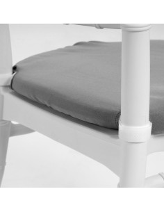 Capa de tecido estampado para almofada de cadeira palillería 2