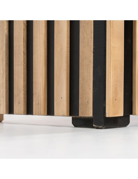 Barra de Bar Nogal Plegable Listones