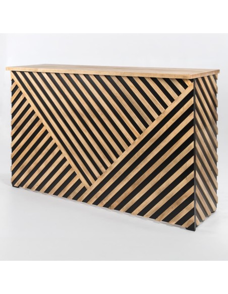 Barra de Bar Nogal Plegable Espiga