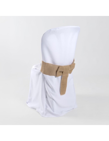 Lazo de Yute para Sillas de Catering