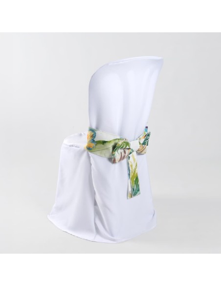 Arco estampado de cadeira de catering