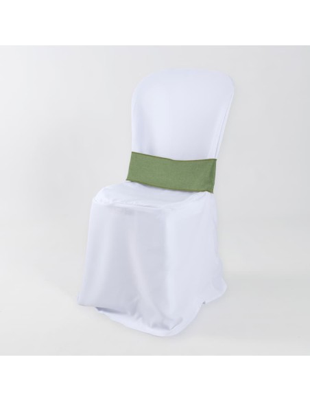 Lazo de Hilo Rústico para Silla de Catering