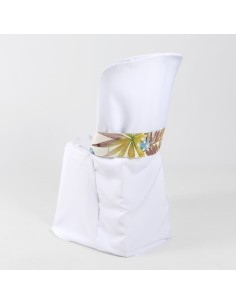 Cinta Estampada Para Silla de Catering