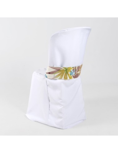 Faixa Estampada para Cadeira de Catering