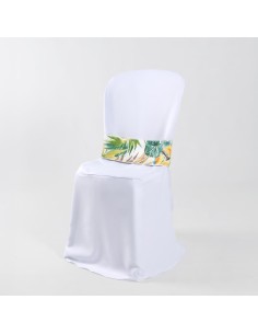Cinta Estampada Para Silla de Catering 2