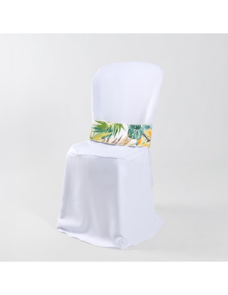 Cinta Estampada Para Silla de Catering