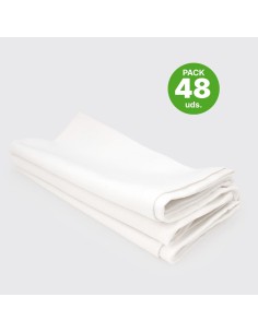 48 servilletas de hilo rústico reutilizables de ocasión