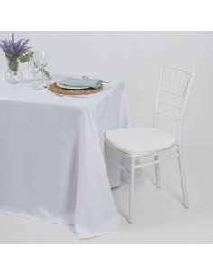 Toalha mesa retangular de fio rústico ocasião