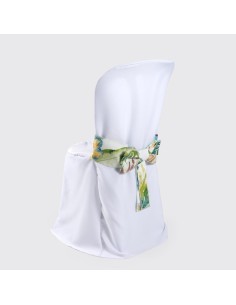 Arco estampado de cadeira de catering