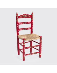 Silla Sevillana de Madera Artesanal