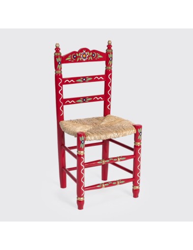 Silla Sevillana de Madera Artesanal
