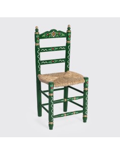 Silla Sevillana de Madera Artesanal 2