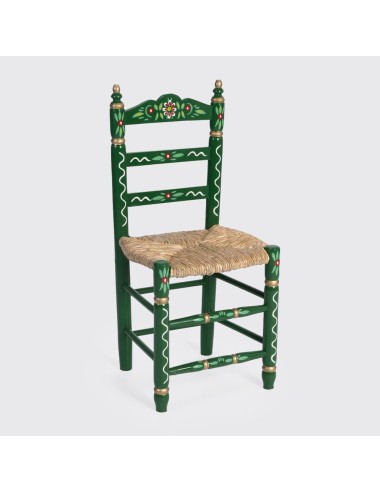 Silla Sevillana de Madera Artesanal