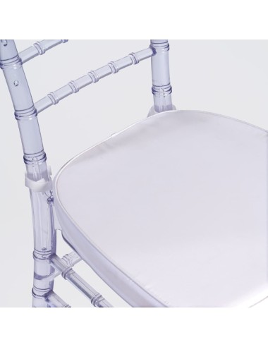 Cadeira Palillería Transparente com Almofada