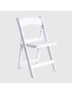 Silla Plegable Blanca Americana