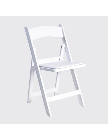 Silla Plegable Blanca Americana