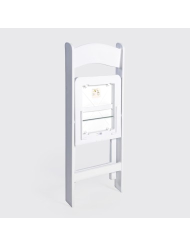 Silla Plegable Blanca Americana