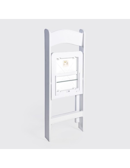 Cadeira Dobrável Branca Americana