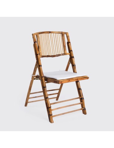Silla Bambú Plegable