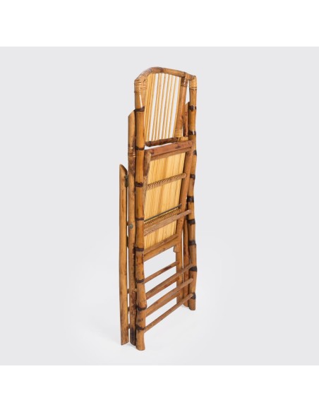 Silla Bambú Plegable