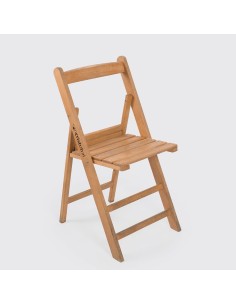 Silla Plegable de Madera