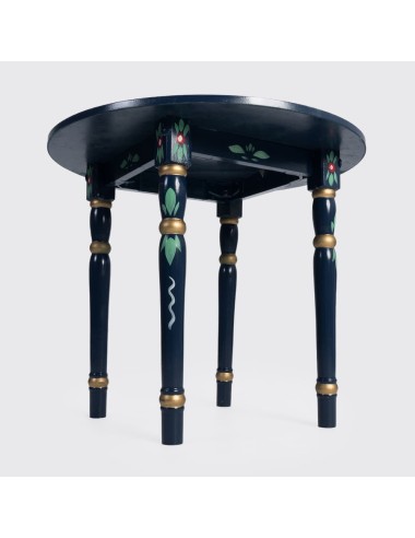 Pack de Mesa y cuatro Sillas Sevillanas azul