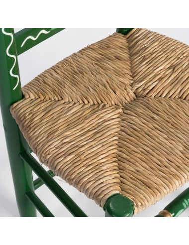 Pack de mesa e quatro cadeiras verde Sevillanas