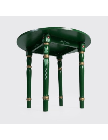 Pack de Mesa y Cuatro Sillas Sevillanas verde