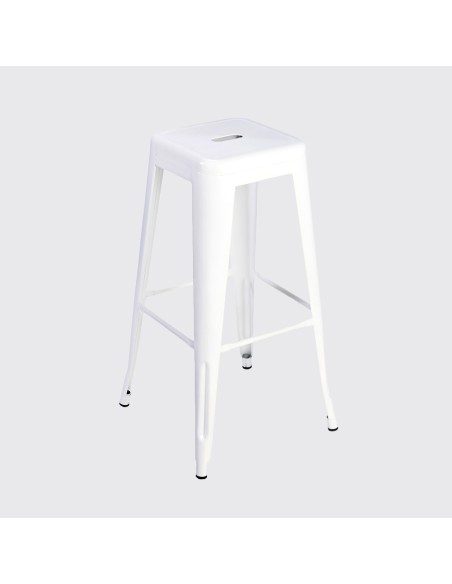 Taburete Tolix Blanco