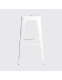 Taburete Tolix Blanco 2