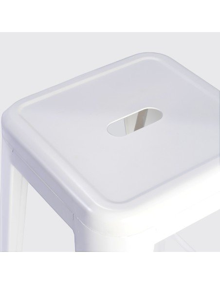 Taburete Tolix Blanco