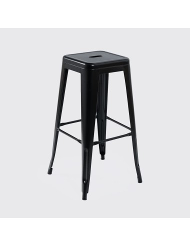 Taburete Tolix Negro