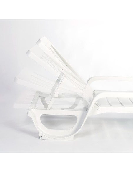 Espreguiçadeira reclinável Malibu com braços