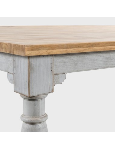 Mesa retangular rústica 200x120