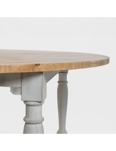 Mesa Rústica Redonda 180x74cm