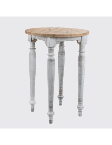 Mesa Alta Redonda Rústica 80x110