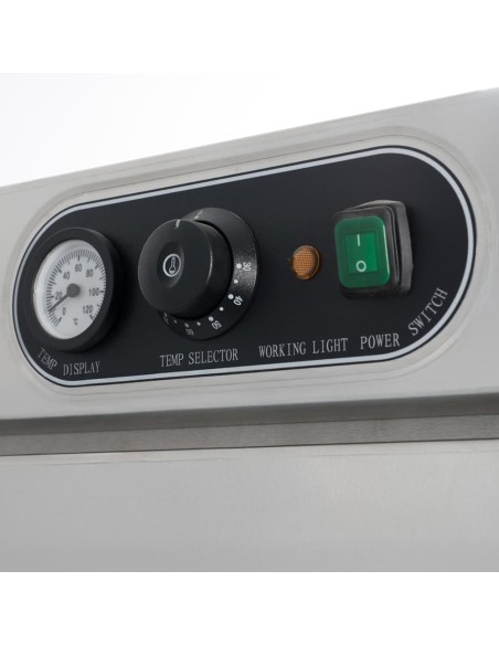 Armario Calentador de Platos Doble Puerta