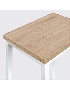 Mesa Alta Troya com 2 Bancos cor Branco 2