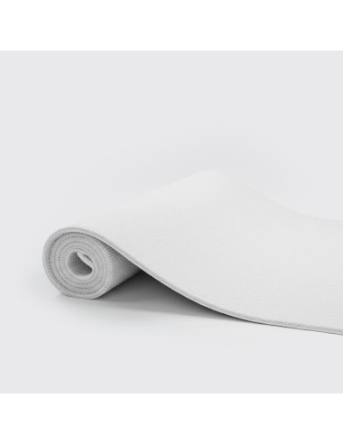 Tapete emborrachado branco