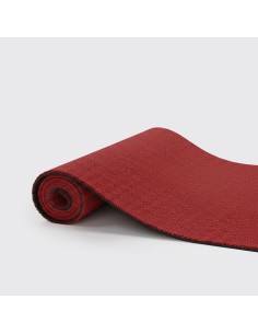 Moqueta engomada Rojo Oscuro